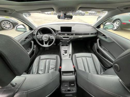 WHITE 2018 Audi A4 2.0T Premium Plus