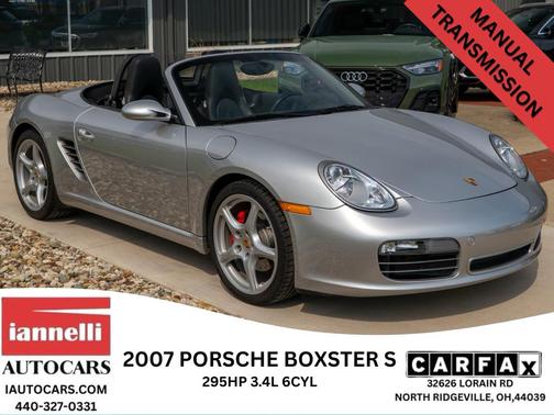 SILVER 2007 Porsche Boxster S