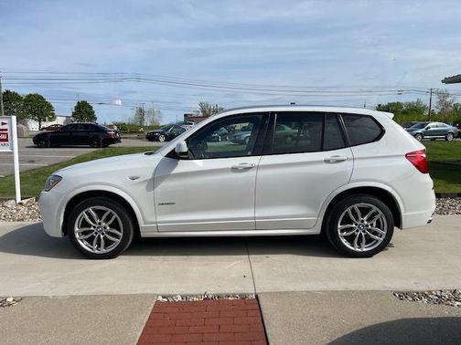WHITE 2017 BMW X3 xDrive28i