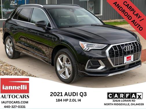 Mythos Black Metallic 2021 Audi Q3 40 Premium Plus