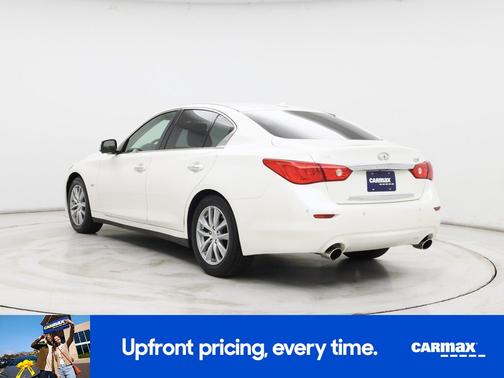 White 2017 INFINITI Q50 Premium
