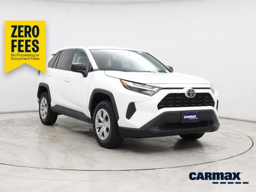 White 2025 Toyota RAV4 LE