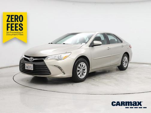 Gold 2017 Toyota Camry LE