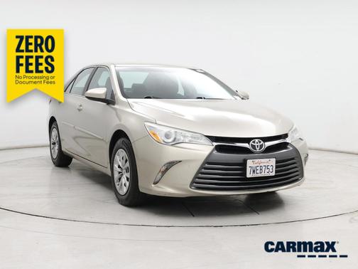 Gold 2017 Toyota Camry LE