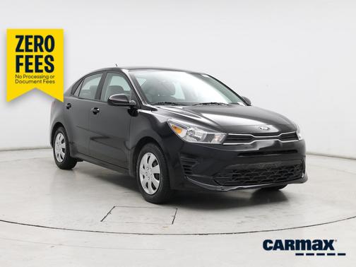 Black 2021 Kia Rio S