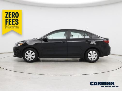 Black 2021 Kia Rio S