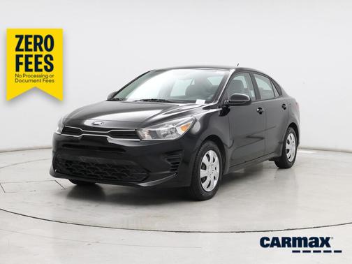 Black 2021 Kia Rio S