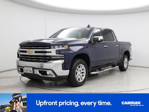 Blue 2019 Chevrolet Silverado 1500 LTZ