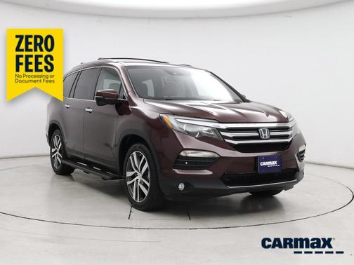 Burgundy 2016 Honda Pilot Touring