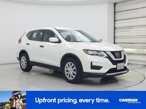White 2017 Nissan Rogue S