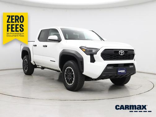 White 2025 Toyota Tacoma TRD Off Road
