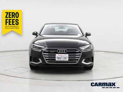 Black 2023 Audi A4 Premium