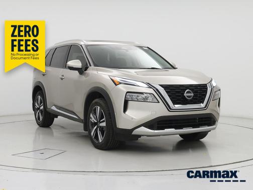 Tan 2023 Nissan Rogue Platinum