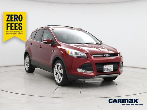 Red 2016 Ford Escape Titanium