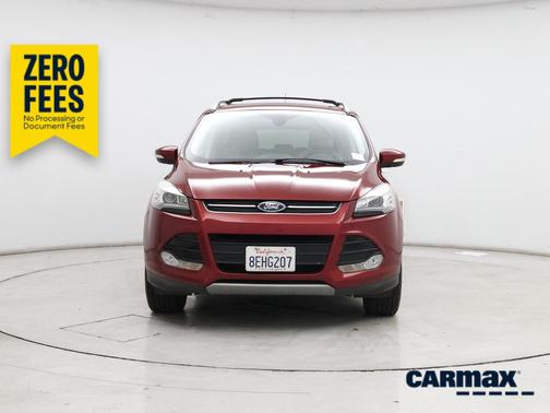 Red 2016 Ford Escape Titanium