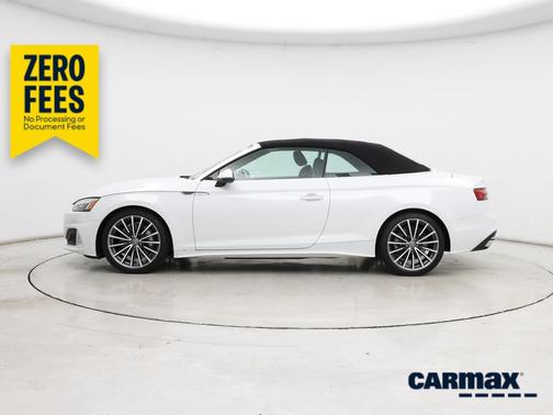 White 2021 Audi A5 Premium Plus