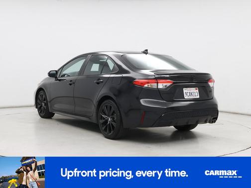 Black 2022 Toyota Corolla SE Night Shade
