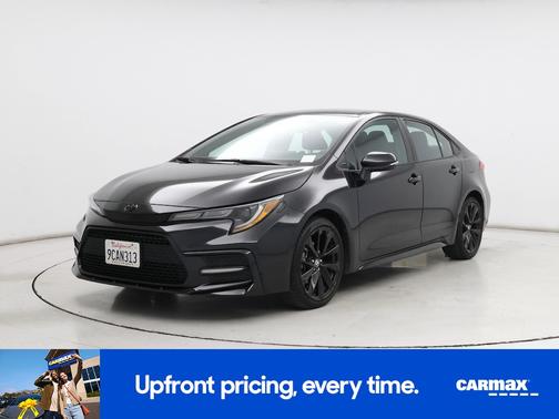 Black 2022 Toyota Corolla SE Night Shade