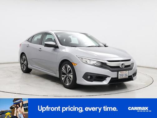 Silver 2016 Honda Civic EX-T