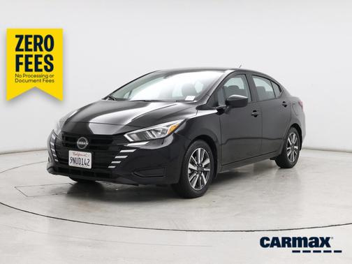 Black 2024 Nissan Versa S