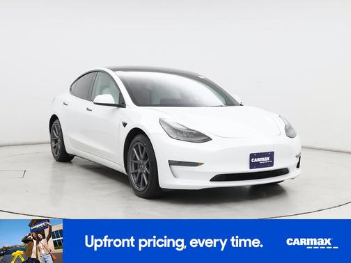 White 2022 Tesla Model 3 Long Range