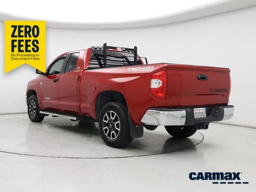 Red 2019 Toyota Tundra SR5