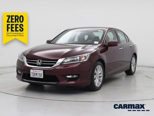 Burgundy 2014 Honda Accord EX-L