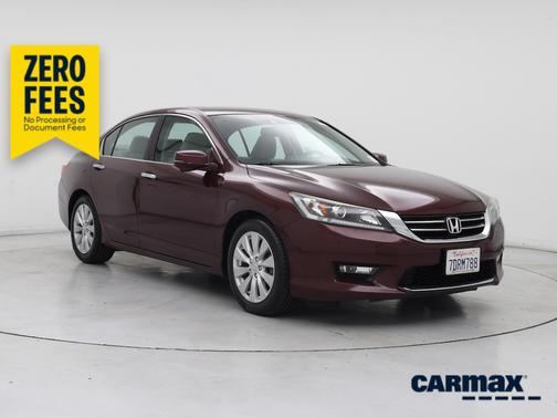 Burgundy 2014 Honda Accord EX-L