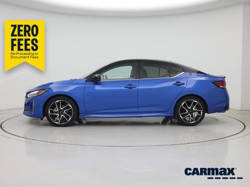 Blue 2024 Nissan Sentra SR
