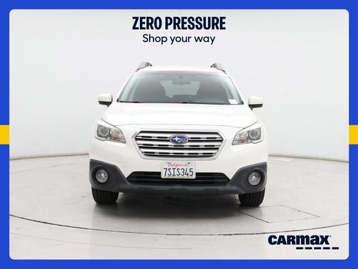 White 2016 Subaru Outback 2.5I Premium