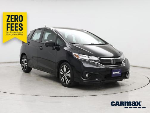 Black 2020 Honda Fit EX