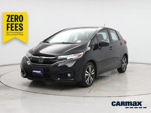 Black 2020 Honda Fit EX