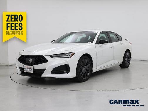 White 2023 Acura TLX A-Spec