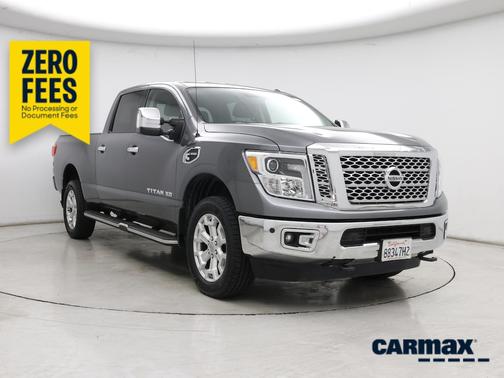 Gray 2016 Nissan Titan XD SL