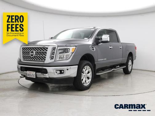 Gray 2016 Nissan Titan XD SL