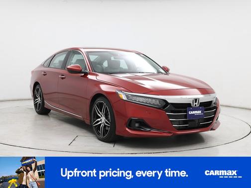Red 2021 Honda Accord Touring