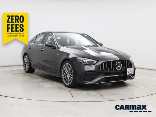 Black 2023 Mercedes-Benz AMG C 43