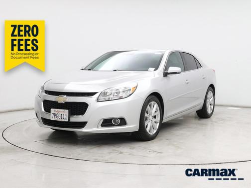 Silver 2015 Chevrolet Malibu LT