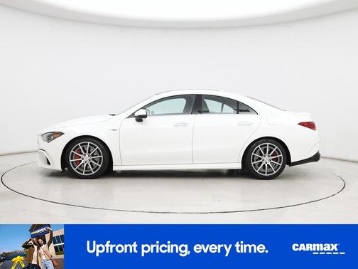 White 2022 Mercedes-Benz AMG CLA 45