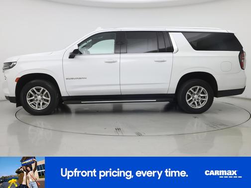 White 2022 Chevrolet Suburban LT
