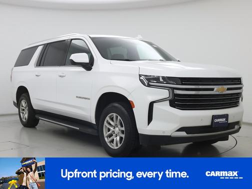 White 2022 Chevrolet Suburban LT