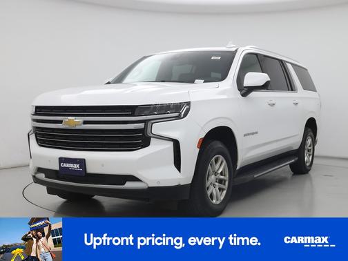 White 2022 Chevrolet Suburban LT
