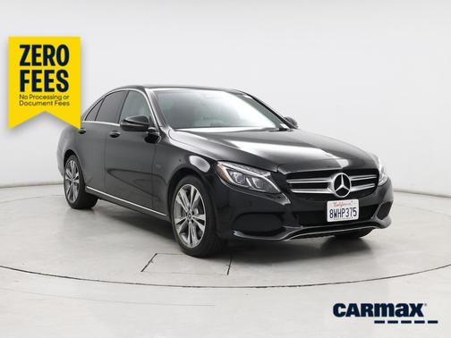 Black 2018 Mercedes-Benz C-Class