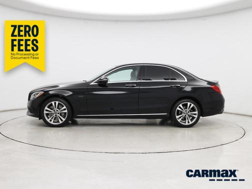 Black 2018 Mercedes-Benz C-Class