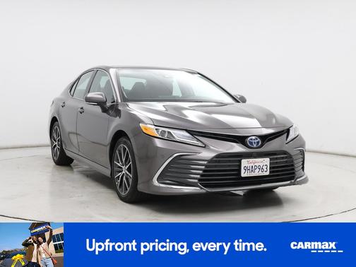 Gray 2023 Toyota Camry Hybrid XLE