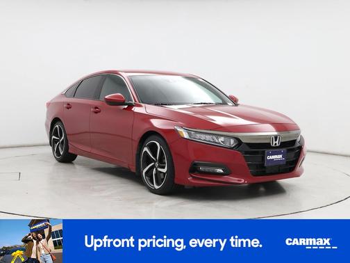 Red 2019 Honda Accord Sport