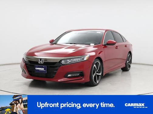 Red 2019 Honda Accord Sport