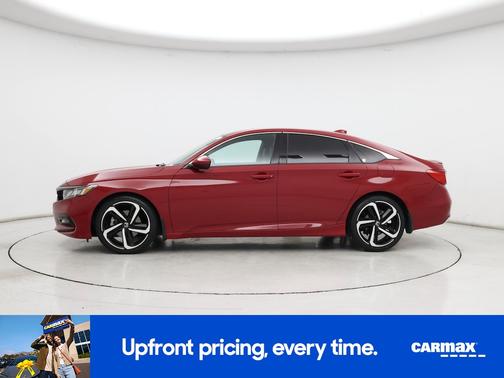 Red 2019 Honda Accord Sport
