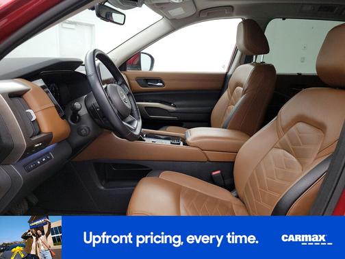 Burgundy 2023 Nissan Pathfinder Platinum