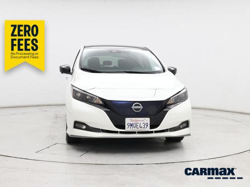 White 2024 Nissan Leaf SV Plus